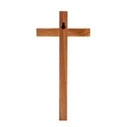 Crucifixo de parede de madeira Cruz Estátua de Oração Sala de Quarto Prateleira Natal Páscoa Decorativo
