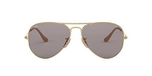 Ray-Ban AVIATOR LARGE METAL RB3025 9064V8 Ouro Lente Cinza Tam 58