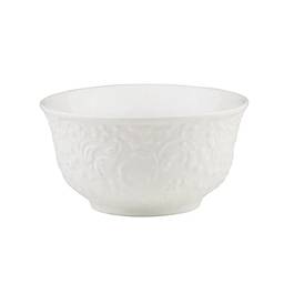 Bowl De Porcelana New Bone Flowers Branco 12cm Lyor Branco No Voltagev