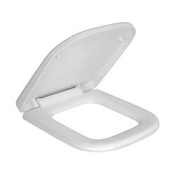 Assento Plástico com Slow Close para Bacias Quadra/Polo/Unic, Branco, AP.215.17, Deca