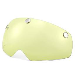 Tomshin Óculos de proteção para capacete magnético com viseira para ciclismo
