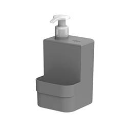 OU Dispenser de Detergente e Esponja Pia Bancada 500ml Cores Cor:Cinza, Modelo: DC 500 CHF