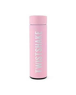 TwistShake Hot Or Cold Garrafa Térmica, Rosa (Pastel), 420 ml