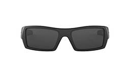 Oakley OO9014 Gascan óculos de sol retangulares masculinos, preto fosco/cinza I, 60 mm