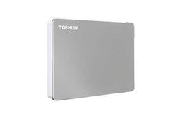 HD Externo Portátil Toshiba 2TB Canvio Flex USB-C USB 3.0 Prata para PC, Mac e Tablet - HDTX120XSCAA