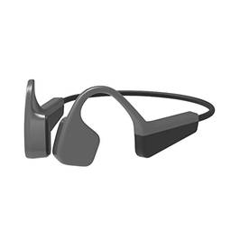 Mibee Fone de ouvido de condução óssea sem fio V11 à prova de suor BT com fones de ouvido Fone de ouvido para esportes ao ar livre Fone de ouvido de carregamento USB com microfone para ciclismo