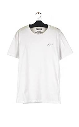 T-Shirt, Cotton Flame Ellus Originals Classic Mc, Ellus, Masculino, Branco, P