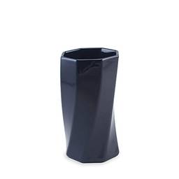 Vaso de Cerâmica Acorde 18,5Cm Cobalto - Ceraflame Decor