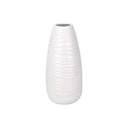 Vaso Decorativo em Porcelana 12x25cm Branco