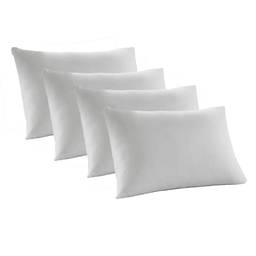 Kit 4 Fronhas Lisa Para Travesseiro 100% Algodão 50cm X 70cm - (White)