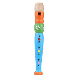 Henniu Flauta flautim de madeira instrumento musical som brinquedo educação infantil presente para bebê criança