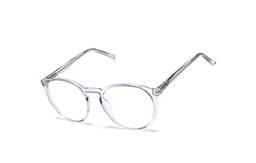 Óculos Armação Unissex Redondo Com Lentes Sem Grau Fy-133 Cor: Lilás