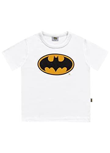 Camiseta Batman, Meninos, Fakini, Branco, 2