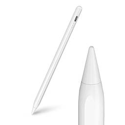 Caneta PtevSoh para iPad, caneta de pintura profissional, ponta sensível e estável, detecção de inclinação, rejeição de palma, adsorção magnética, projetada para Apple iPad 9/8/7/6, iPad Pro 11, iPad Pro 12.9, iPad Mini 6/5 and iPad Air 5/4/3