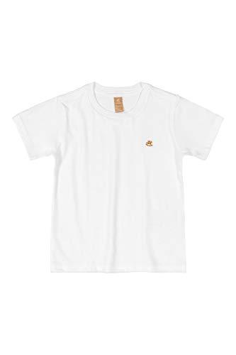 Camiseta Infantil Básica Menino, Up Baby, Meninos, Branco Especial, 04