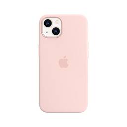 Apple Capa de silicone com MagSafe (para iPhone 13) - Giz rosa