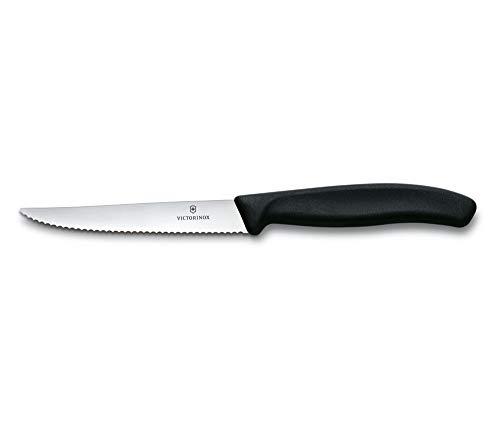 Conjunto de facas de bife clássicas suíças Victorinox, 11 cm, preto