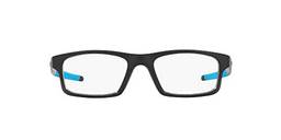 Óculos de Grau Oakley Crosslink OX8037 Preto e Azul Fluorescente