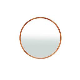 Espelho Redondo Laminado de Parede estilo Minimalista 60 cm - Mel