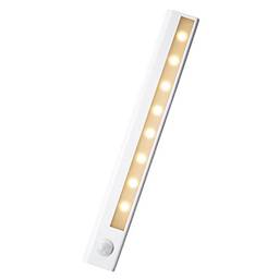 Fantercy LEDs luz do armário sensor de movimento 3000-6500K abajur a bateria para cozinhas banheiros guarda-roupas corredor