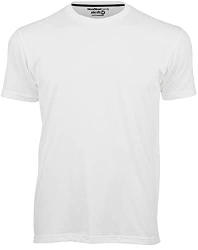 Camiseta Masculina Slim Fit Várias Cores Algodão! (G, Branco)