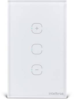 intelbras Interruptor Dimmer Smart Wi-Fi Touch EWS 1101 Branco