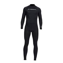 Newmind Roupa de mergulho feminina e masculina proteção UV de corpo inteiro – para mergulho, snorkel, surfe, pesca submarina – M