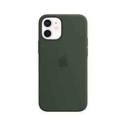 Capa em silicone com MagSafe para iPhone 12 mini - Verde Chipre