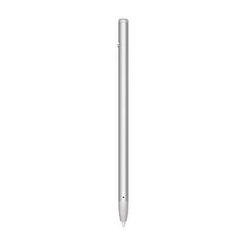 Lápis Digital Logitech Crayon para iPad iOS 12.2 com Tecnologia Apple Pencil, Design Antirrolagem, Precisão de Pixel Sem Atraso, Ponta Inteligente e Conexão USB-C