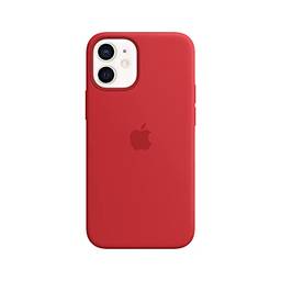 Capa em silicone com MagSafe para iPhone 12 mini - (PRODUCT) RED