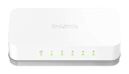 D-Link Switch Fast 5 Portas 100Mbps DES-1005C, Branco