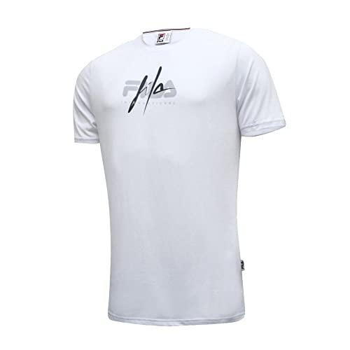 Camiseta Signature, FILA, Masculino, Branco, G4