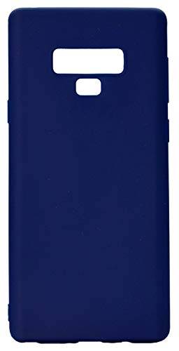 Shunda Capa para Galaxy Note 9, capa ultrafina macia de silicone TPU fosco à prova de choque, capa protetora para celular para Samsung Galaxy Note 9 de 6,5 polegadas - azul-marinho