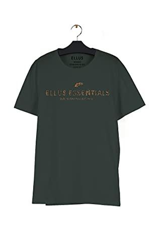 T-Shirt, Co Fine Ellus Essentials Easa Classic Mc, Ellus, Masculino, Verde Escuro, M