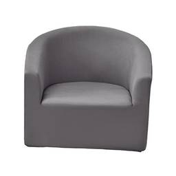 gazechimp Capas de poltrona grossa para sala de, capas de cadeira de poliéster stretch capa de sofá para animal de estimação protetor de móveis, cinza escuro