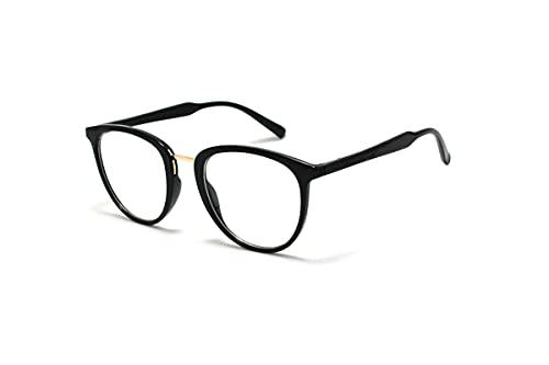Óculos Armação Feminino Gatinho Com Lentes Sem Grau Aa-6814 Cor: Preto