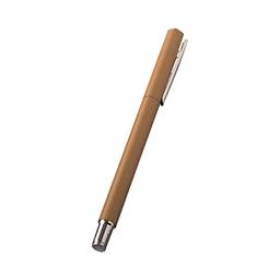KKcare Caneta-tinteiro com cartucho de tinta de metal estojo para caneta de irídio ponta de ponta fosca aparência 0,38 mm ponta de fluxo suave para anotações desenho arte de caligrafia