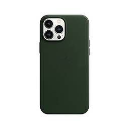 Apple Capa em couro (para iPhone 13 Pro Max) - Verde sequoia