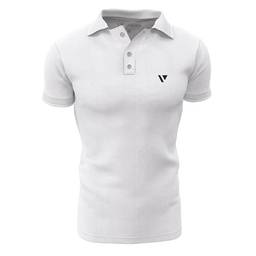 Camisa Gola Polo Voker Com Proteção Uv Premium - M - Branco