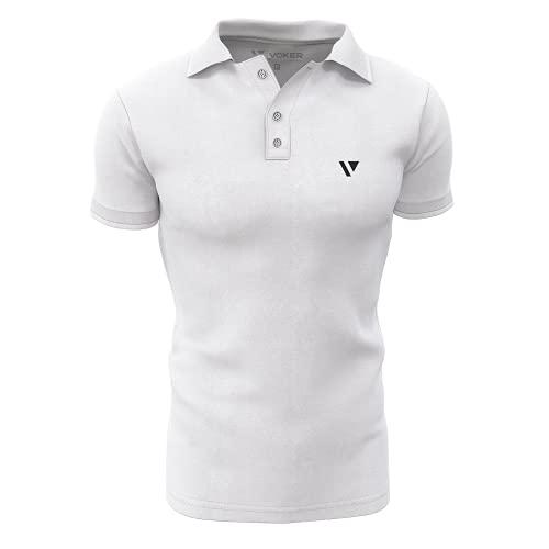 Camisa Gola Polo Voker Com Proteção Uv Premium - GG - Branco