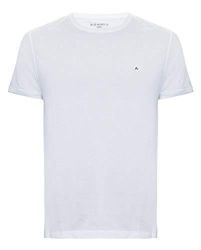 Camiseta Jersey Algodao Pima, Aramis, Masculino, Branco, P