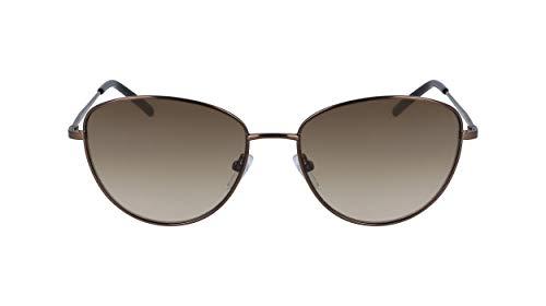 Óculos de sol feminino DKNY DK103S 210, Brown, 5616