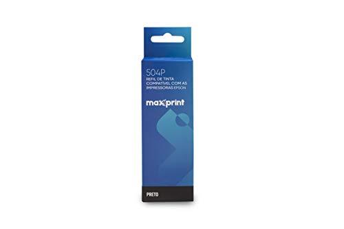 Refil de tinta Maxprint Compatível Epson T504120 No.504P Preto