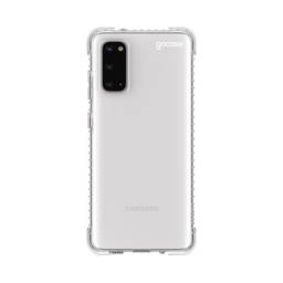 Capa Capinha Gocase Anti Impacto Slim para Samsung Galaxy S20 - Clear Logo White