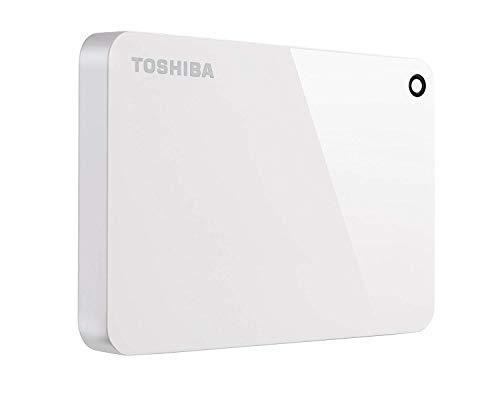 HD Externo Portátil Toshiba Canvio Advance 2TB Branco USB 3.0 - HDTC920XW3AA