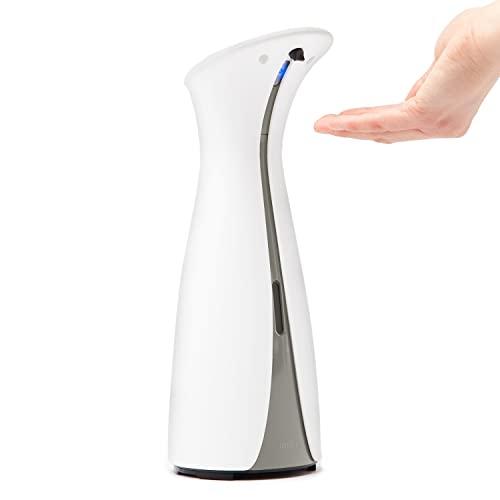 Umbra Otto Dispensador moderno de detergente e sabonete liquido automatico com sensor, Branco