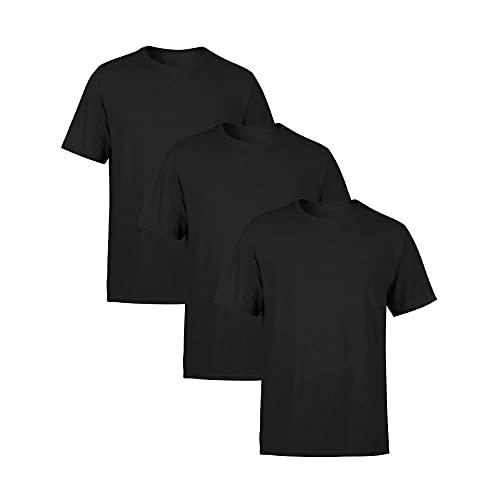 Kit 3 Camisetas Masculina SSB Brand Lisa Algodão 30.1 Premium, Tamanho G
