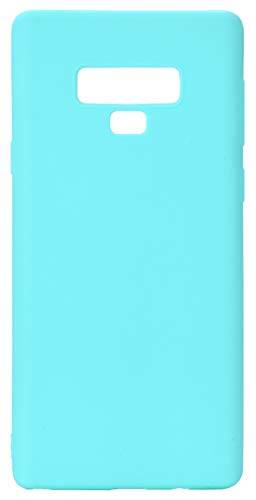 Shunda Capa para Galaxy Note 9, capa ultrafina macia de silicone TPU fosco à prova de choque, capa protetora para celular para Samsung Galaxy Note 9 de 6,5 polegadas - azul claro