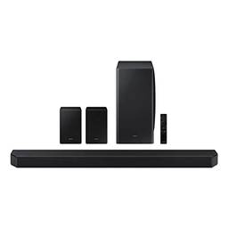 Soundbar Samsung HW-Q950A Com 11.1.4 canais, Dolby Atmos, Acoustic Beam, Sincronia Sonora Preto