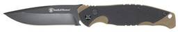 Smith & Wesson Freelancer Faca dobrável de 20,32 cm de alto carbono com lâmina de ponta de clipe de 8,12 cm e alça G10 para atividades ao ar livre, táticas, sobrevivência e EDC